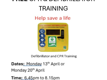 FREE CPR &amp; Defibrillator Training